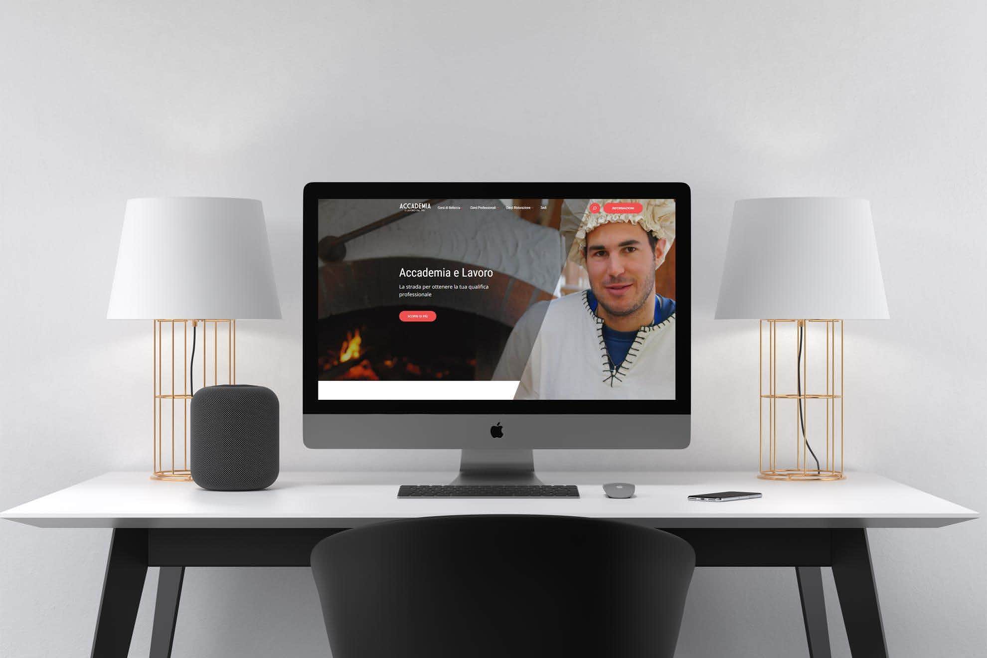Sviluppo sito web AccademiaeLavoro.eu Sviluppo sito web AccademiaeLavoro.eu