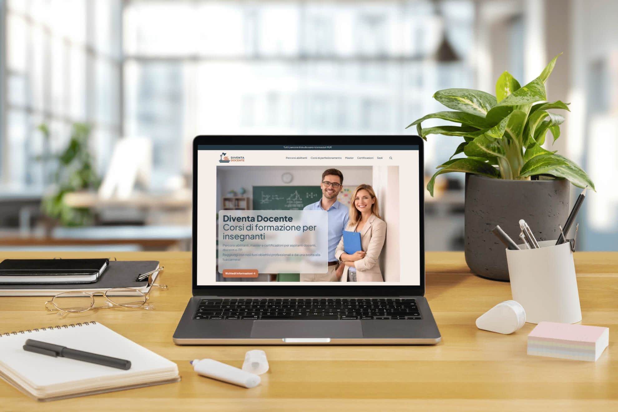 Sviluppo Sito Web Diventadocente.it