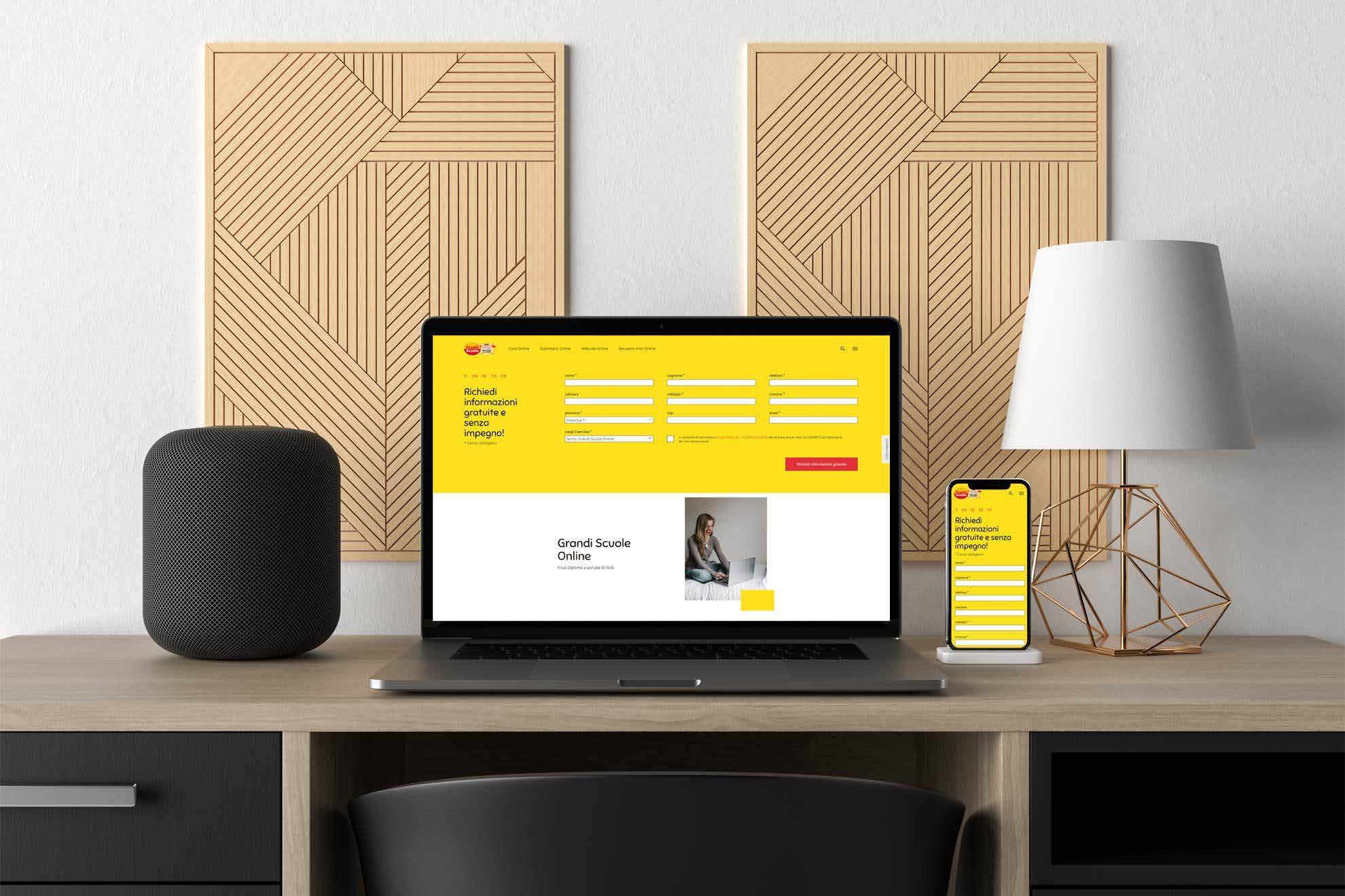 Sviluppo sito web GrandiScuoleOnline.net