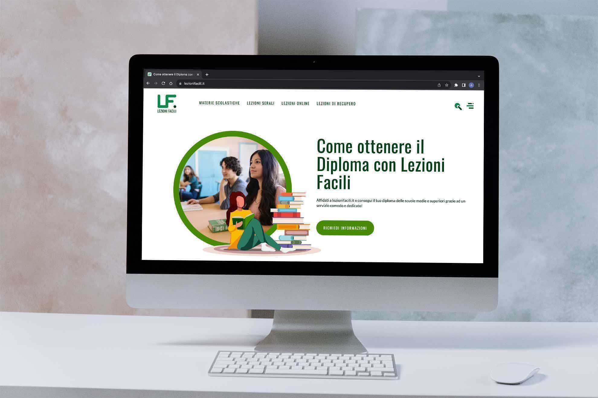 Sviluppo Sito Web Lezionifacili.it