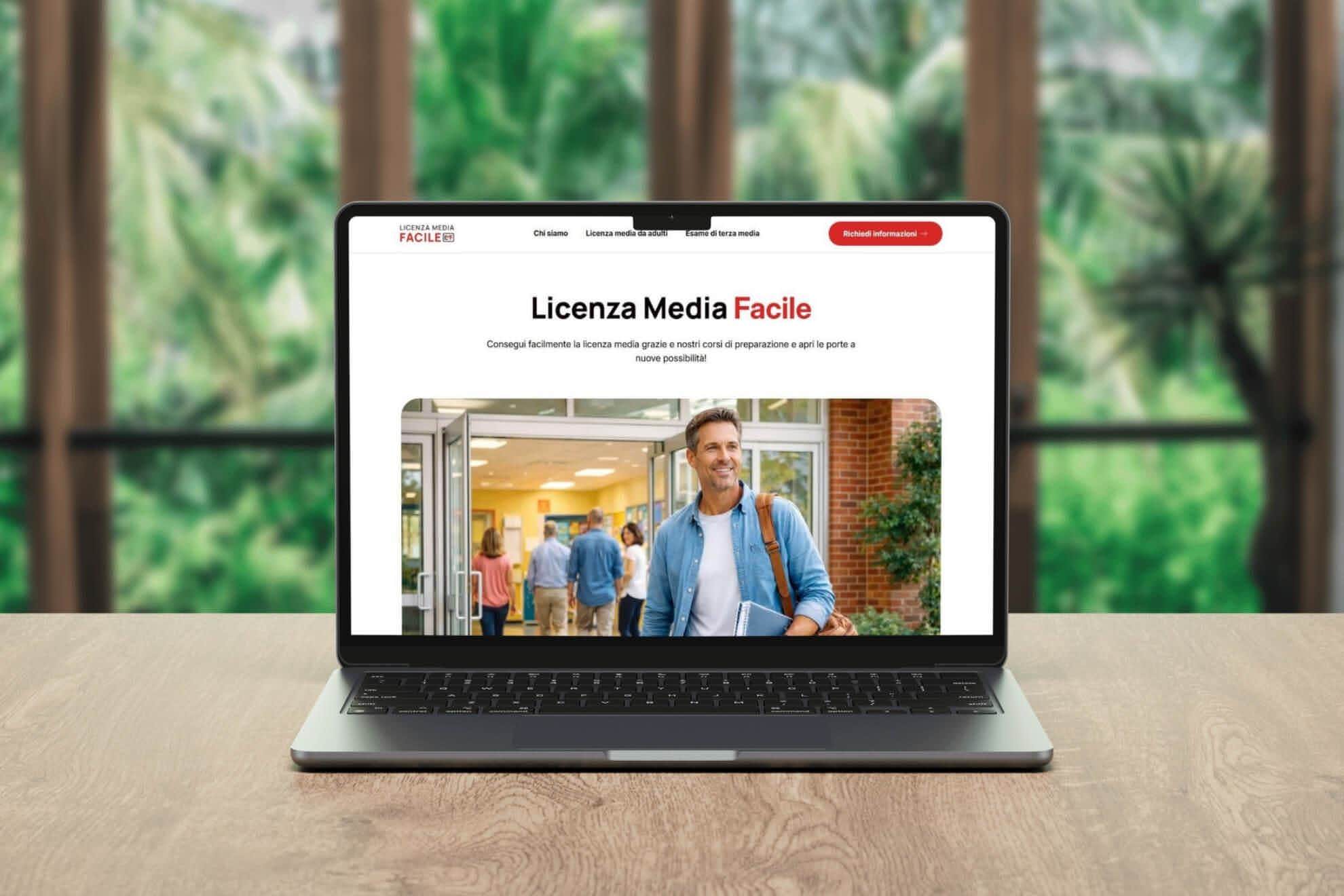 Sviluppo Sito Web Licenzamediafacile.it