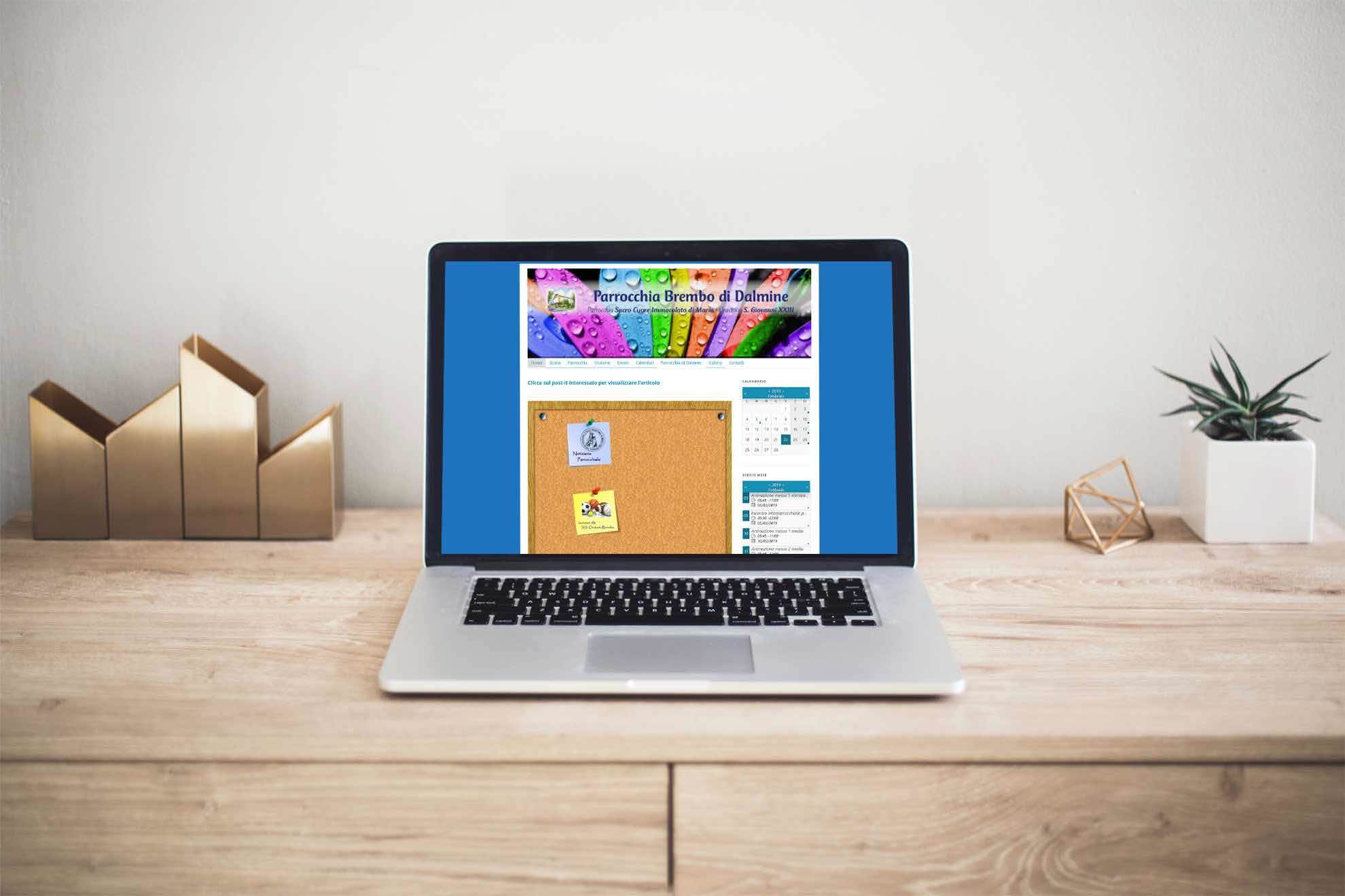 Sviluppo ParrocchiaBremboDiDalmine.it
