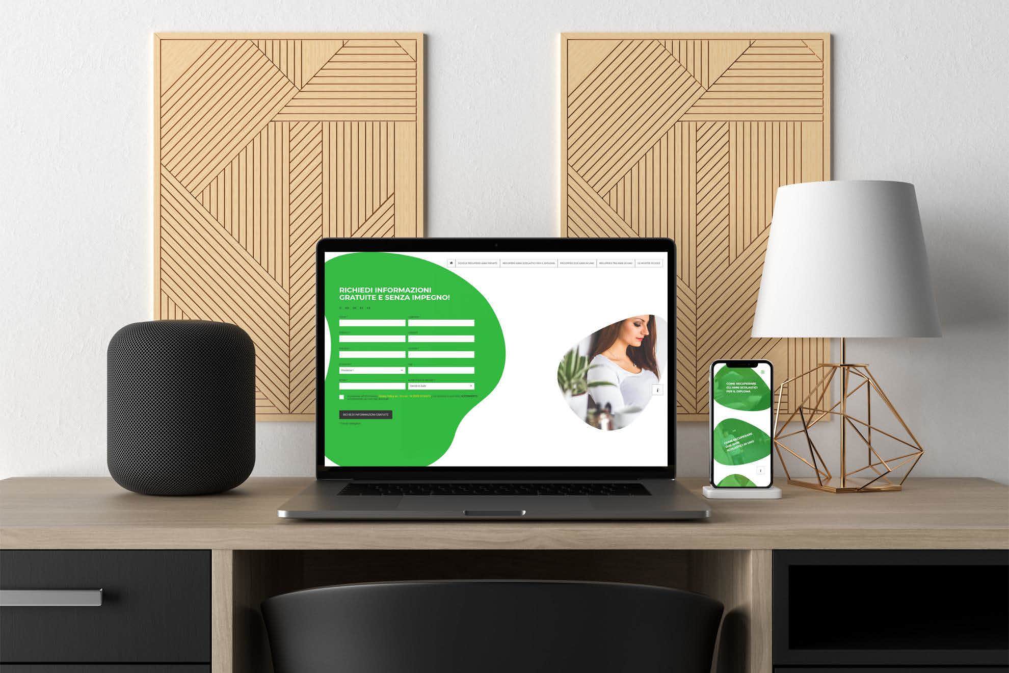 Sviluppo sito web Recuperoanniscolastici.com